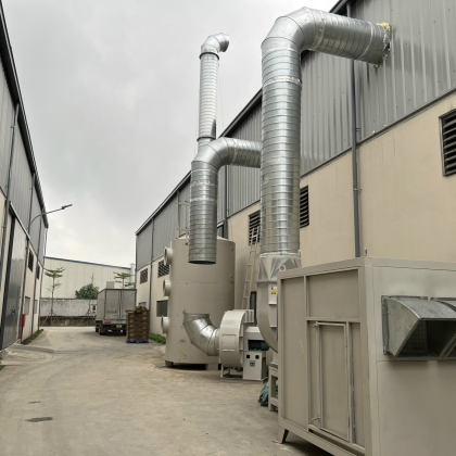 Xử Lý Khi Thải Phun Sơn